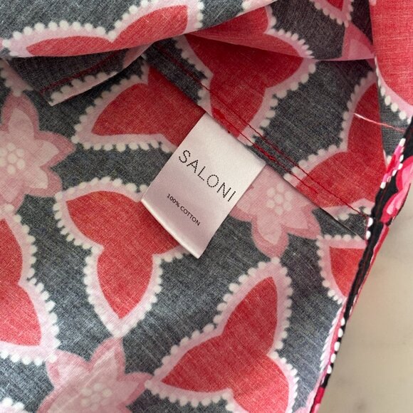 Saloni Ashley B Printed Cotton Dress - Size 16UK/12US - Picture 5 of 14